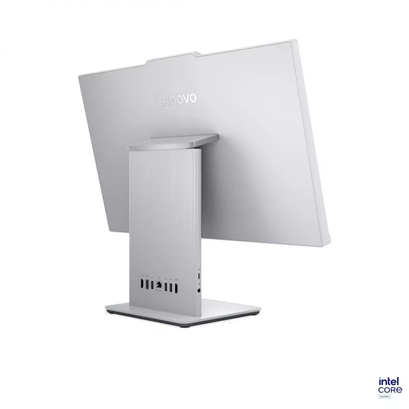 PC All-in-One Lenovo IdeaCentre AIO 24ILL11, Intel Core Ultra 5 226V, 23,8 polegadas FHD IPS antirreflexo 100Hz, 16 GB LPDDR5X-8533, 1 TB SSD, Intel Arc Graphics, webcam 5 MP, Windows 11, Cloud Grey
