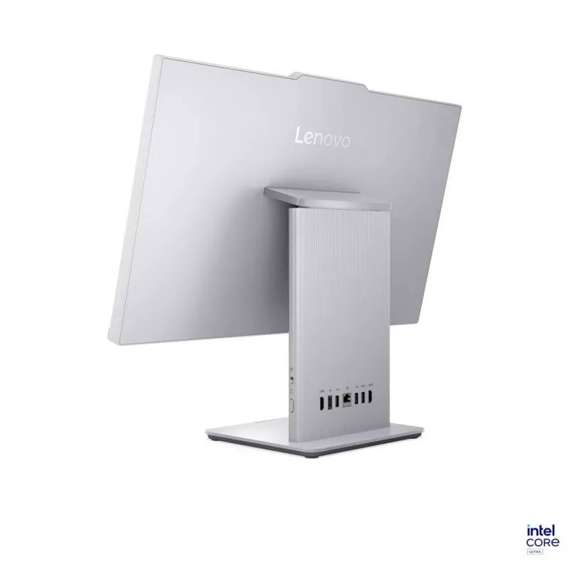 PC All-in-One Lenovo IdeaCentre AIO 24ILL11, Intel Core Ultra 5 226V, 23,8 polegadas FHD IPS antirreflexo 100Hz, 16 GB LPDDR5X-8533, 1 TB SSD, Intel Arc Graphics, webcam 5 MP, Windows 11, Cloud Grey