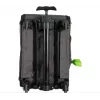 Transportadora com rodas ZOLUX NOMAD para cães e gatos 47x32x27 cm preta