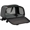 Transportadora com rodas ZOLUX NOMAD para cães e gatos 47x32x27 cm preta