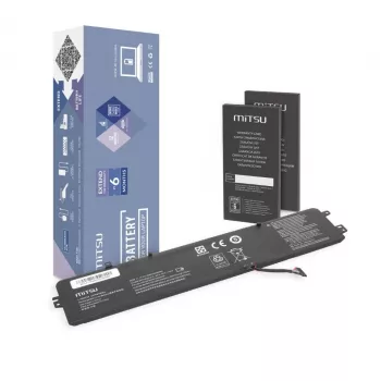 Bateria MITSU Lenovo Yoga L14M3P24 L14S3P24 11,4V 3950mAh 45Wh Li-Polymer 3 células preta