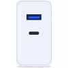 Carregador 3MK FlowPower 45W PD 3.0 QC4+ GaN branco