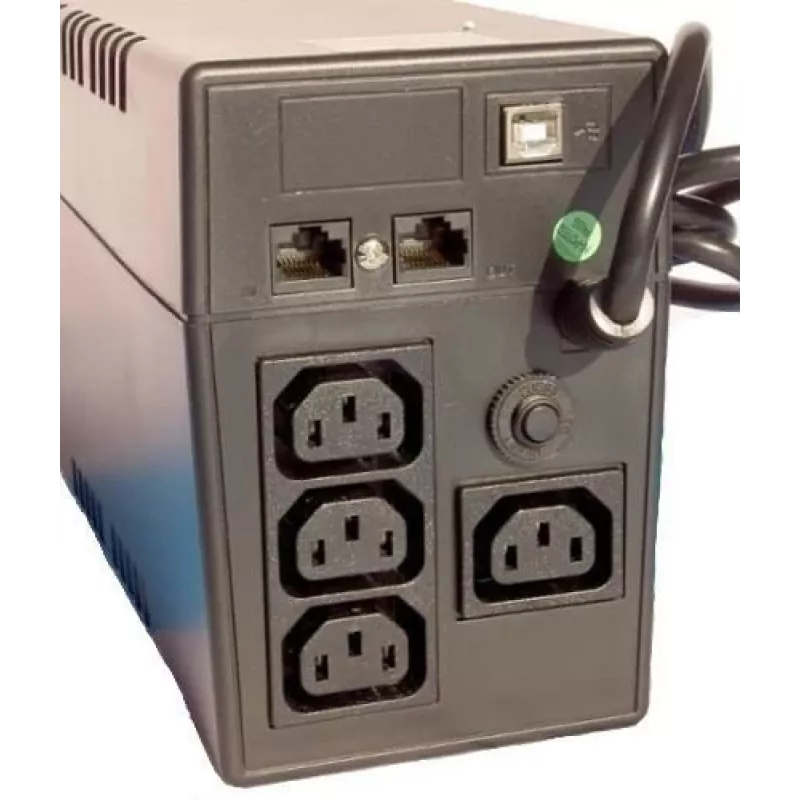 UPS line-interactive Orvaldi VPS 600 0,6 kVA 360 W 2 tomadas USB