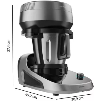 Robot de cozinha multifunções Cecotec Mambo CooKing Victory 1700 W 4,5 L preto/cinzento