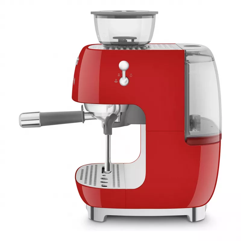 Máquina de café automática Smeg 50's Style EGF03RDEU vermelha