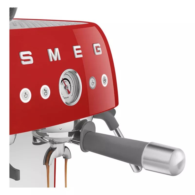 Máquina de café automática Smeg 50's Style EGF03RDEU vermelha