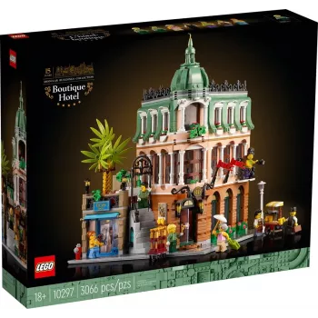 Conjunto de construção modular LEGO Icons 10297 Boutique Hotel (3066 peças)