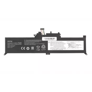 Bateria de portátil MITSU 2700mAh 14,8V (40Wh) 4 células Li-Ion para Lenovo ThinkPad Yoga 260 370 X380 - preta