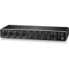 Behringer UMC404HD Interface de áudio USB 4x4 24-bit/192 kHz com pré-amplificadores MIDAS