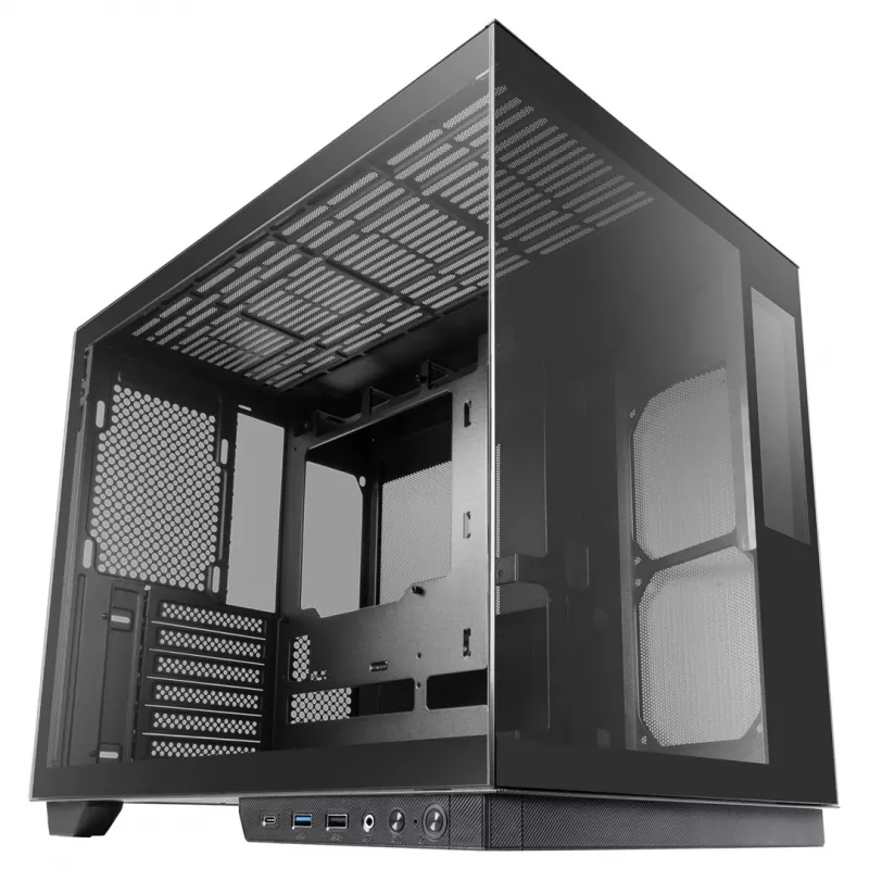Tacens Mars Gaming MCMIRAGE Caixa de computador midi-tower preta