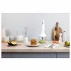 SMEG HBF03WHEU Varinha mágica, 700 W, braço misturador em aço inoxidável, branco