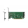 ICY DOCK EXLink MB308A Placa adaptadora PCIe 4.0 x16 NVMe com 2 x conectores SlimSAS 8i (SFF-8654) e Redriver