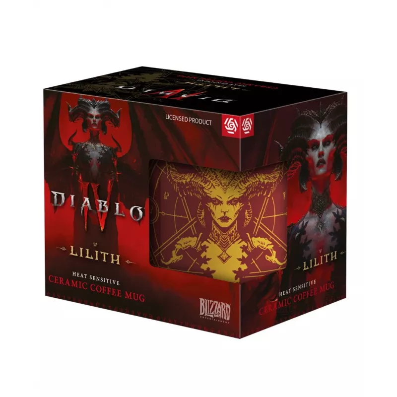 Good Loot: Diablo IV - Caneca termossensível Lilith's Blood