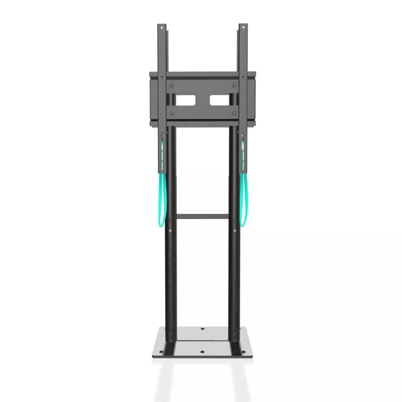 ONKRON FPRO2L-20-B Carrinho de TV móvel para televisor 55-100 polegadas, preto