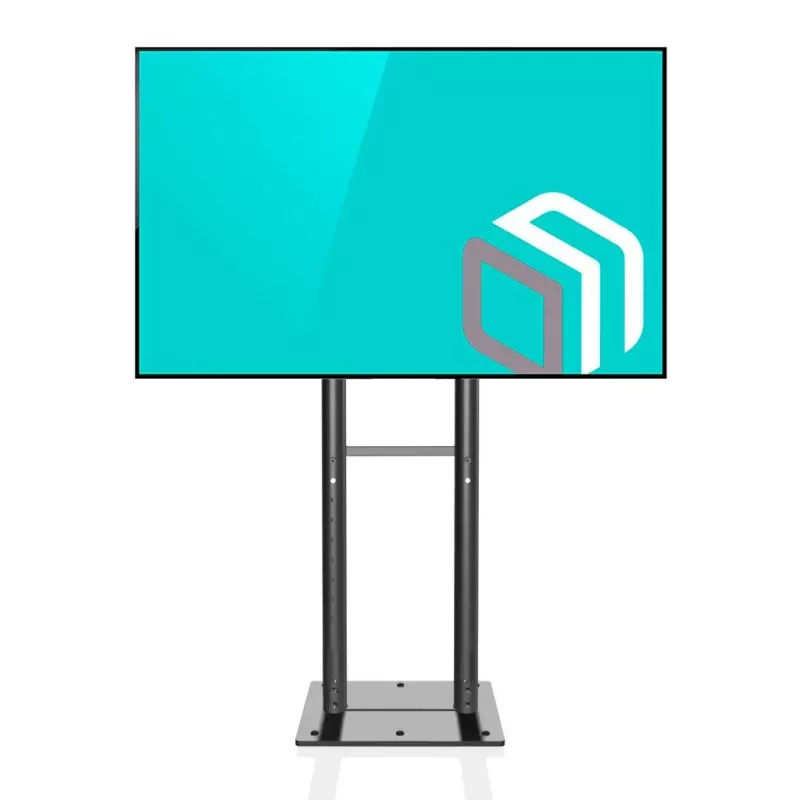 ONKRON FPRO2L-20-B Carrinho de TV móvel para televisor 55-100 polegadas, preto