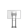 ONKRON FPRO2L-20-B Carrinho de TV móvel para televisor 55-100 polegadas, preto