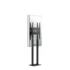 ONKRON FPRO2L-20-B Carrinho de TV móvel para televisor 55-100 polegadas, preto