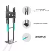 ONKRON FPRO2L-20-B Carrinho de TV móvel para televisor 55-100 polegadas, preto