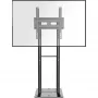 ONKRON FPRO2L-20-B Carrinho de TV móvel para televisor 55-100 polegadas, preto