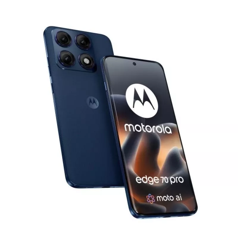 Motorola Edge 70 Pro 6,78 polegadas Android 16.0 5G USB Type-C 8 GB 256 GB 6500 mAh Pantone Titan