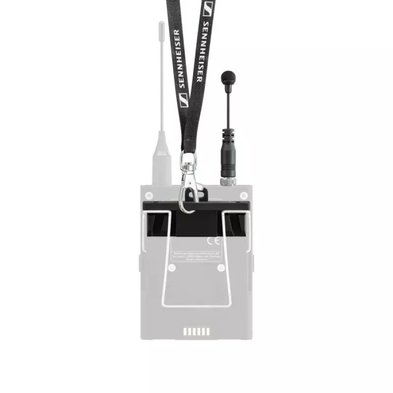 Sennheiser MKE Mini Microfone lavalier omnidirecional - preto