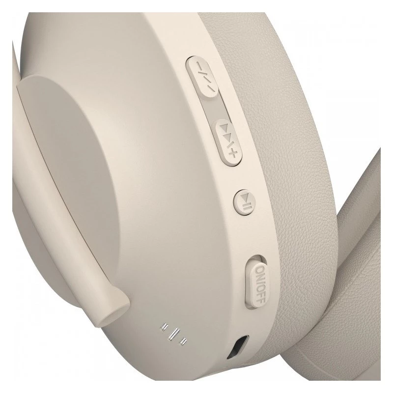 Defender Auscultadores Bluetooth Freemotion B485 ANC bege