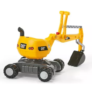 MILLY MALLY Rolly Toys Digger CAT Brinquedo de passeio escavadora