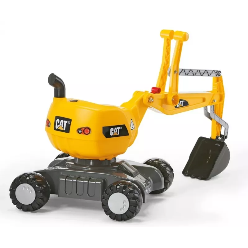 MILLY MALLY Rolly Toys Digger CAT Brinquedo de passeio escavadora