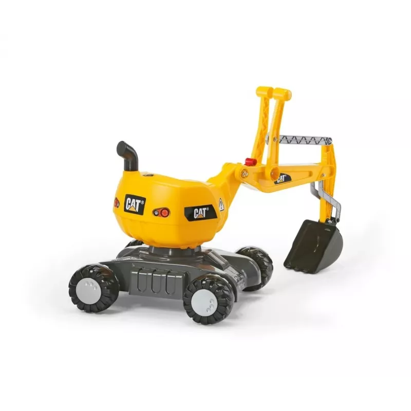 MILLY MALLY Rolly Toys Digger CAT Brinquedo de passeio escavadora