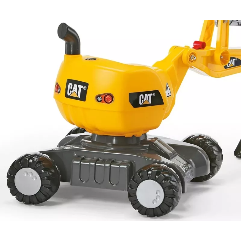 MILLY MALLY Rolly Toys Digger CAT Brinquedo de passeio escavadora
