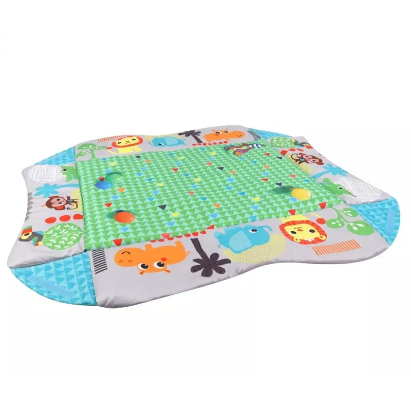 MILLY MALLY Tapete de atividades 4 em 1 selva, piscina seca, parque