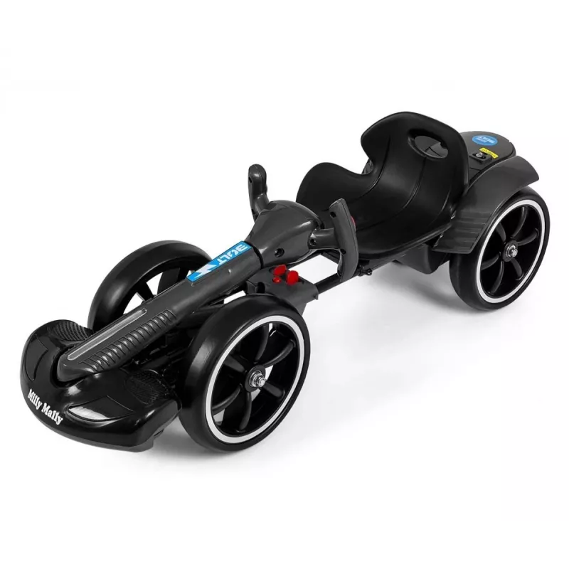 MILLY MALLY Go-kart elétrico Bolt preto