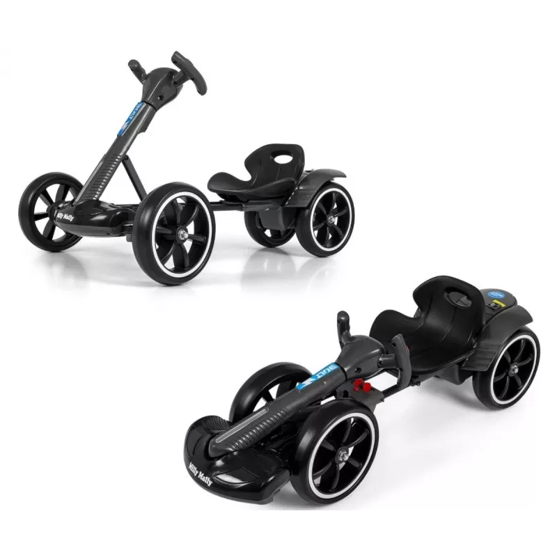 MILLY MALLY Go-kart elétrico Bolt preto