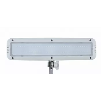 MAUL Candeeiro de secretária LED Intro regulável com base branco