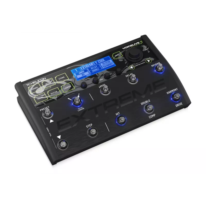 TC-Helicon VoiceLive 3 Extreme - Processador multiefeitos para guitarra e voz com looper