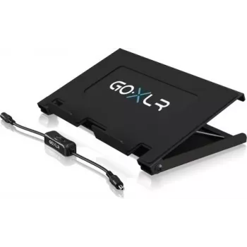 TC Helicon GO XLR Desk Stand – Suporte de mesa para GO XLR, preto, aço