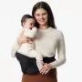 Cadeirinha de bebé Momcozy Hüfttrage preto tamanho M