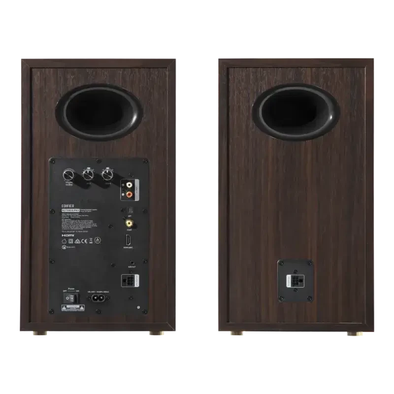 Colunas de estante Edifier R2750DB MKII 2.0, nogueira