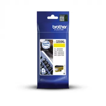 Tinteiro original Brother LC3259XLYP amarelo de rendimento extra alto (5000 páginas)