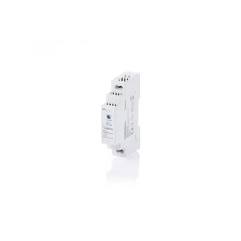 Fonte de alimentação para calha DIN DIGITUS 12V / 1,25A / 15W Step-Shape (ultra-slim, Class II)