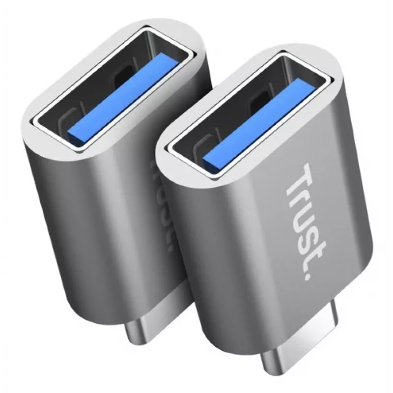 Trust Calyx adaptador de USB-C para USB-A, embalagem de 2