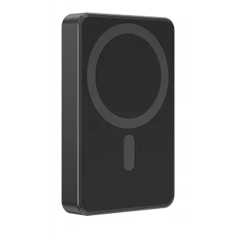 Powerbank magnética sem fios Gembird PB10-WPC15M-01 15W, 10000 mAh, preto