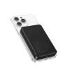 Powerbank magnética sem fios Gembird PB10-WPC15M-01 15W, 10000 mAh, preto