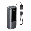 Powerbank compacta de carregamento rápido Gembird PB10-PD20-LCD-02 com ecrã LCD, 20W, 10000 mAh, Space Grey