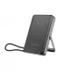 Powerbank magnética sem fios Gembird PB10-WPC15MS-01 com suporte integrado, 15W, 10000 mAh, preto
