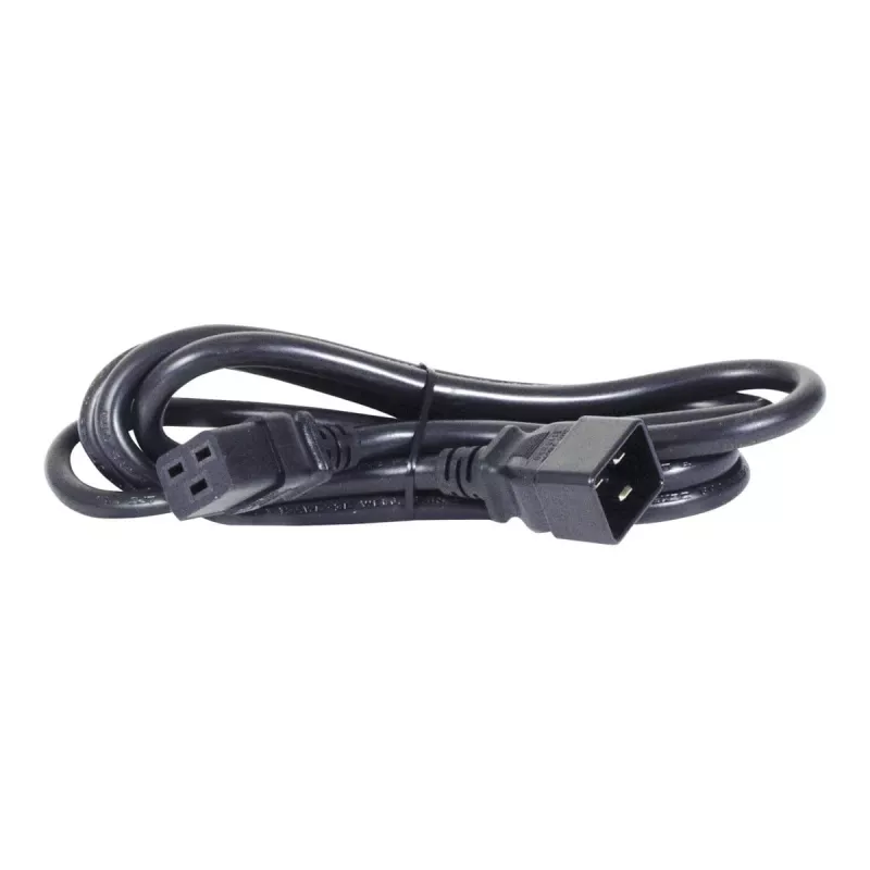 Cabo de alimentação APC - IEC 60320 C19 para IEC 60320 C20, 2,5 m, preto