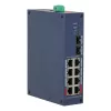 DAHUA CHS4210-8GT-110 switch gerido L2, 8 portas Gigabit PoE+, orçamento PoE 110W