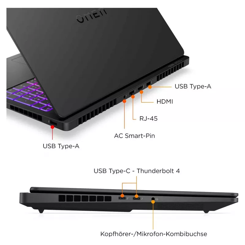 HP OMEN MAX 16-ah0193ng portátil gaming 16,0