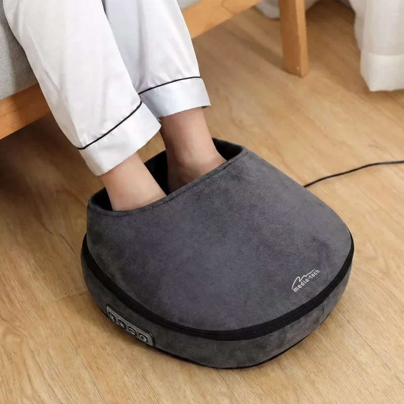 Media-Tech MT6541 massajador de pés com calor com shiatsu e compressão de ar