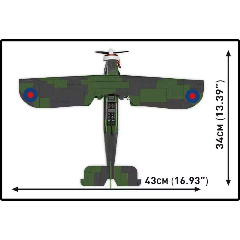 COBI KLOCKI blocos de construção Fairey Swordfish Executive Edition 959 peças